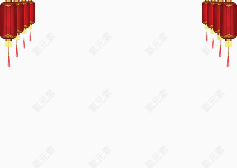 灯笼高清装饰免抠图素材