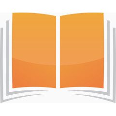 矢量创意设计黄色书本背景图