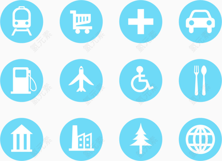 矢量图交通路牌