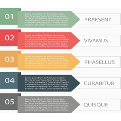 箭头折纸目录页