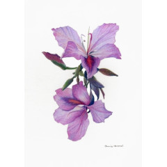 水彩玩具火车矢量素材