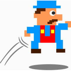 卡通人物马赛克像素