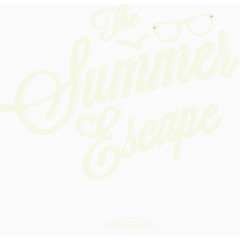 暑期 暑假 summer 夏日  艺术字