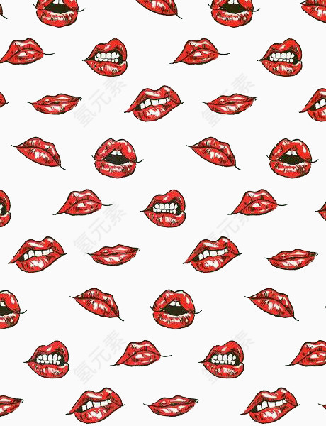 不同造型的嘴巴