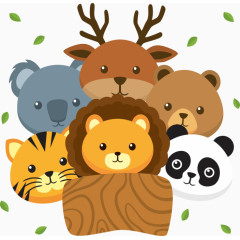 卡通动物