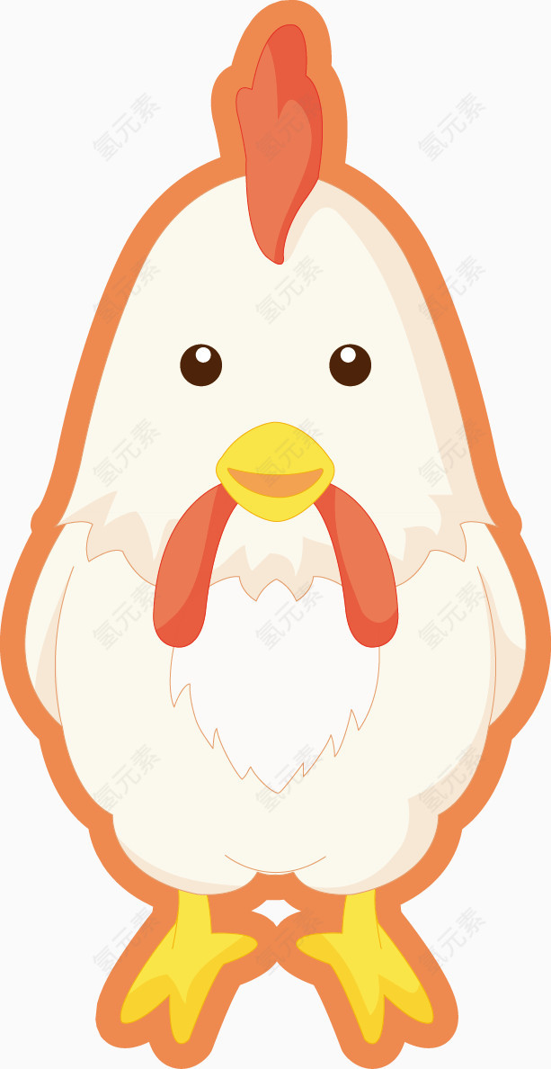 卡通小鸡