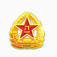 八一建军节党徽