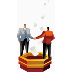 矢量现代企业造型素材