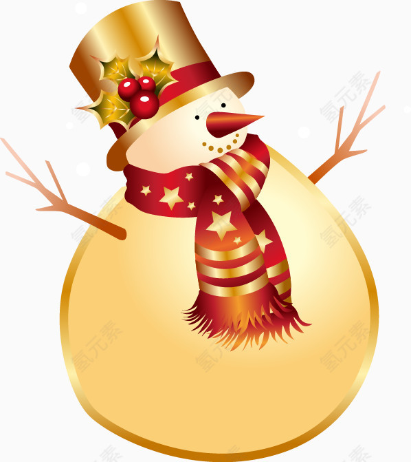 卡通圣诞老人图案