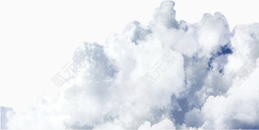 不规则云朵素材