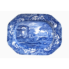 中国风青花瓷盘