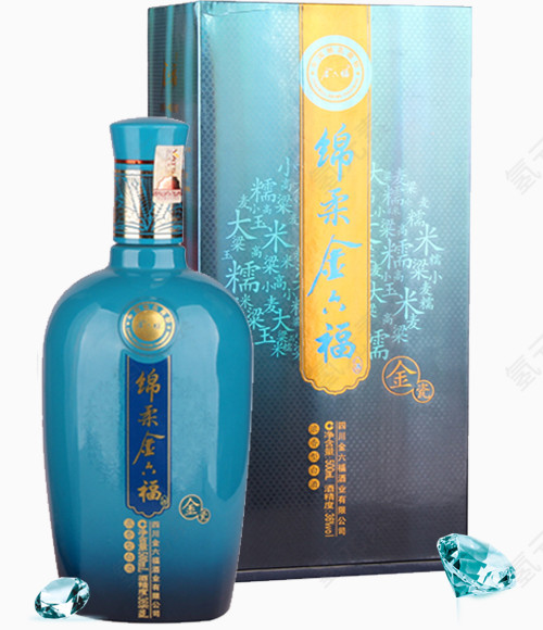 金六福酒瓶子酒瓶