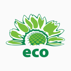 叶子ECO环保矢量图EPS