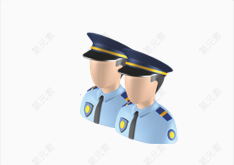 警察头像图片