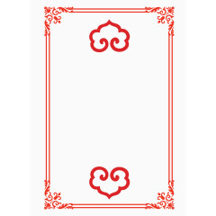 红色喜庆海报背景