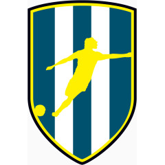 矢量盾牌足球俱乐部徽章设计