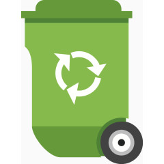 矢量手绘垃圾桶