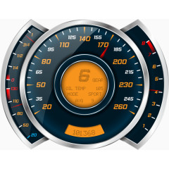 写实风格仪表盘