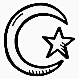 简笔画月亮星星