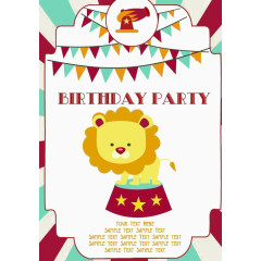 卡通狮子形象设计