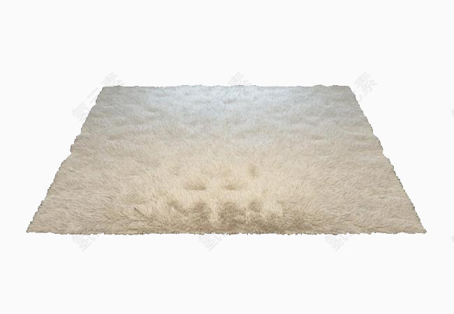 白色地毯