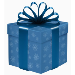 深蓝色礼品盒