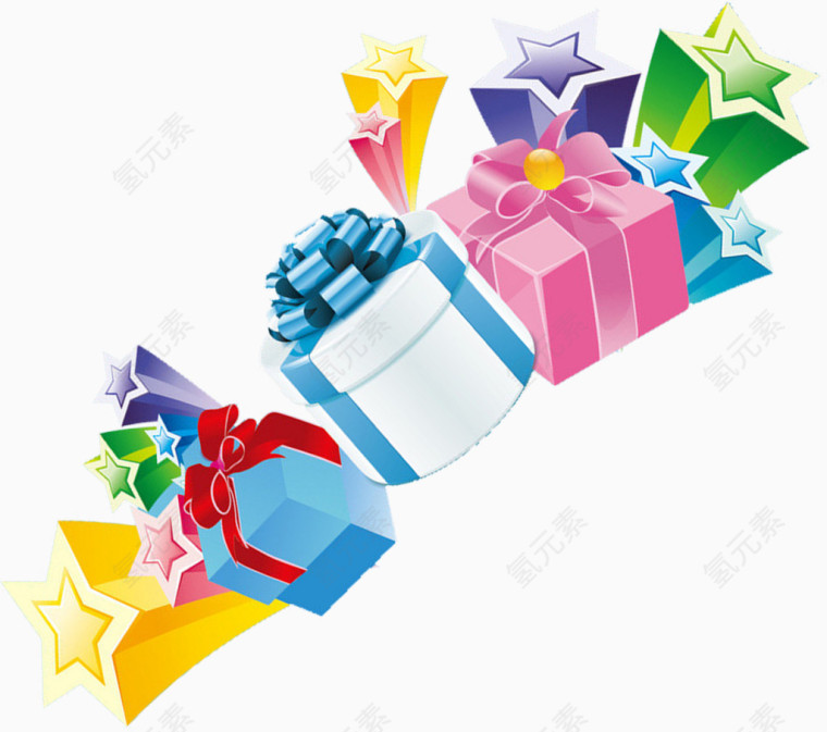 礼品盒，礼盒，淘宝素材