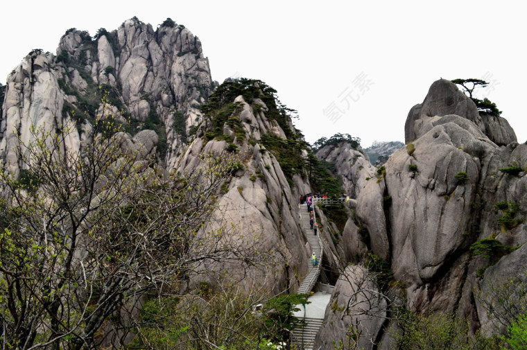 安徽黄山风景素材