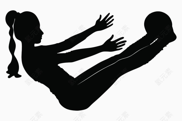 健身的女孩