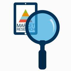 矢量金融平板电脑图表信息