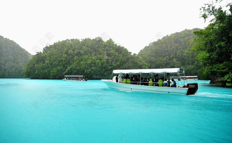 帕劳牛奶湖景点