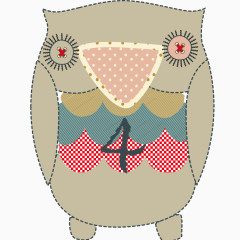 卡通 动画 猫头鹰