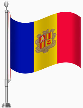 安道尔共和国国旗