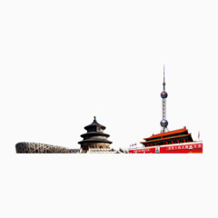 鸟巢故宫天安门东方明珠