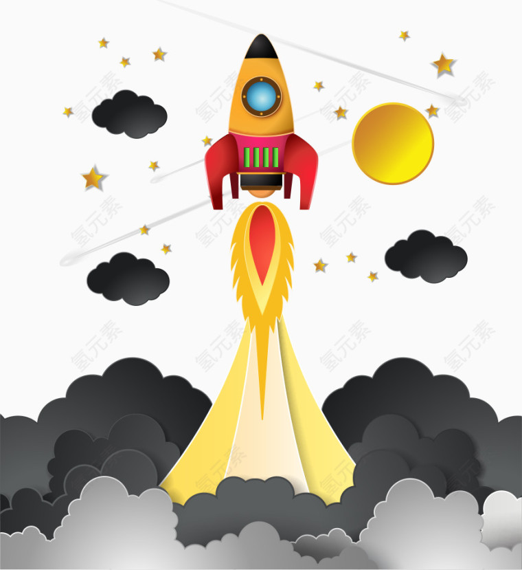 矢量火箭和乌云