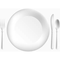白色餐盘