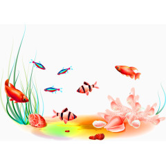 海底世界 花盆 鱼缸