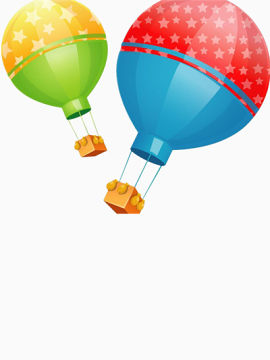 星星热气球