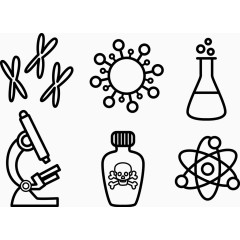 细菌检测线条图