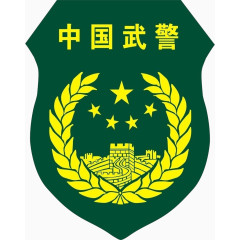 中国武警臂章