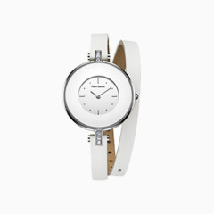 浪琴黛绰维纳金钢石英女表