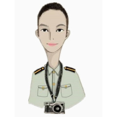 阳光帅气的军人