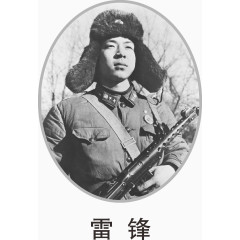 雷锋精神头像图标素材