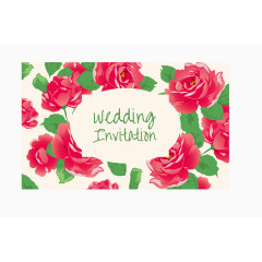 花卉卡片矢量素材