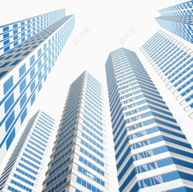 商业摩天大楼平面