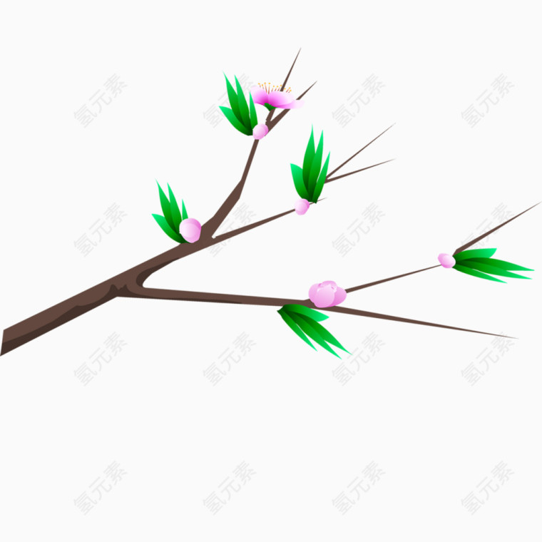 手绘树