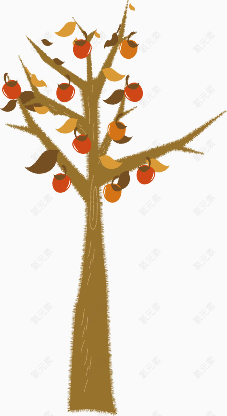 高树png矢量元素