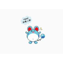 卡通可爱老鼠