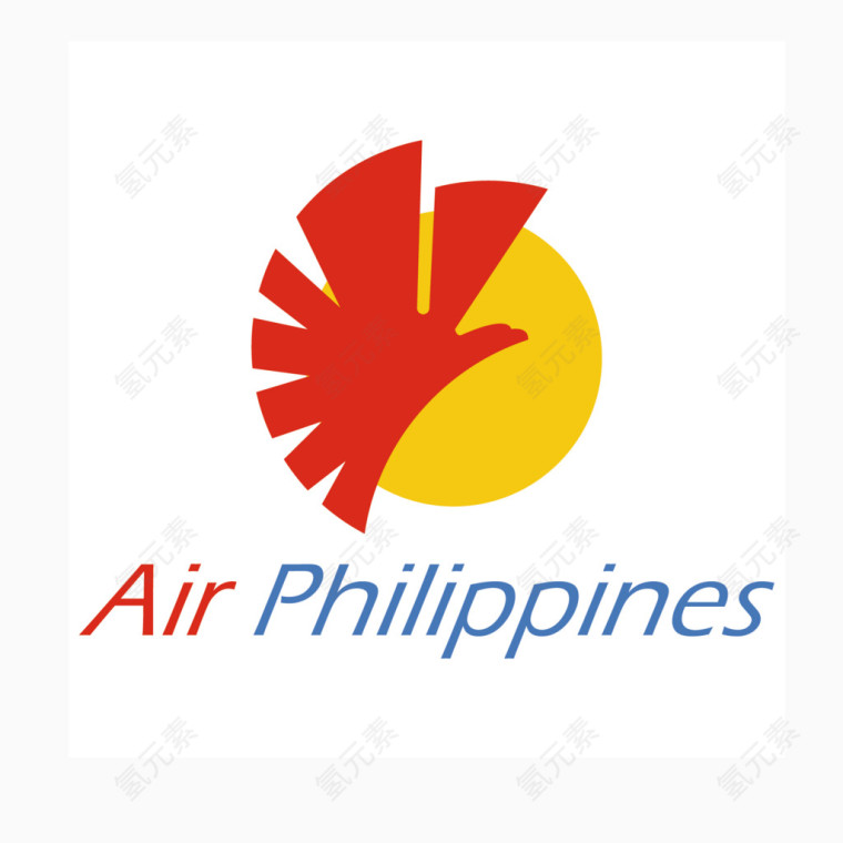 航空公司标志设计矢量