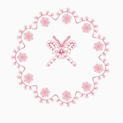 矢量樱花边框